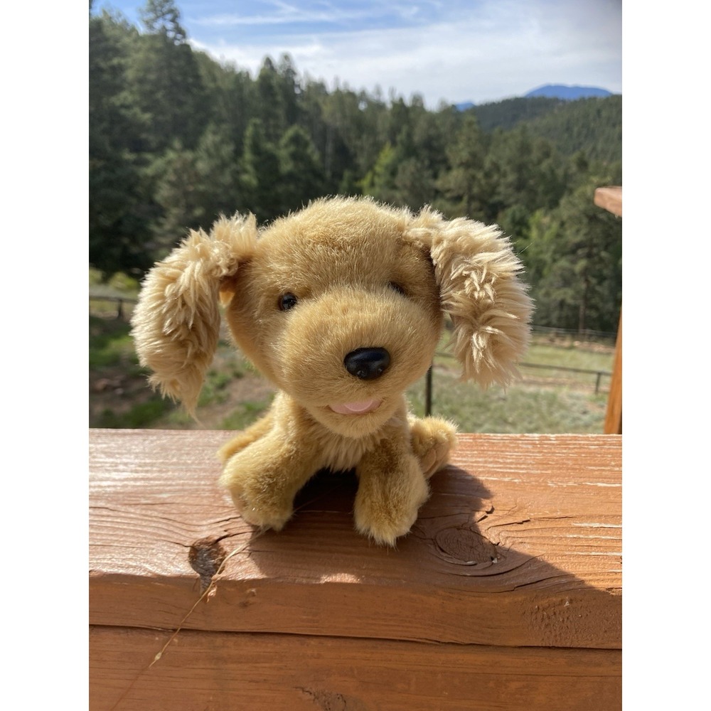 2010 Smallfrys Build a Bear Golden Retriever puppy dog plush 7"